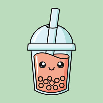 Smiling Bubble Tea