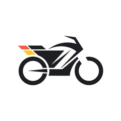 Fototapeta premium Modern Motorcycle Logo Design For Biker, Racing & Automotive Brand Identity Vector