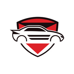 Modern Car Logo Design Automotive Transport & Auto Service Brand Identity Vector