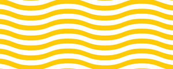 Texture of yellow instant noodles  pasta and spaghetti with geometric wavy lines.