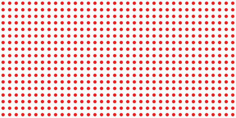 abstract red dot grid pattern design.