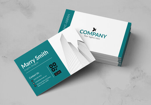 Business Card Template Layout