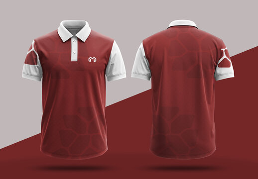 Minimal Polo T Shirt Design