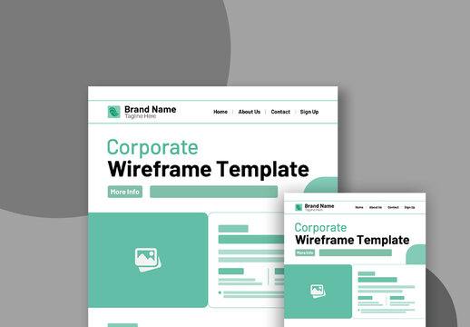 Wireframe Template Layout