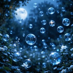 bubbles in the water