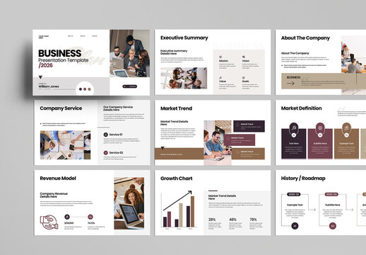 Business Plan Presentation Template