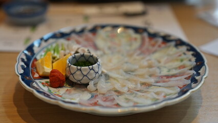 とらふぐのてっさ