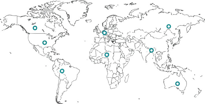 Content Delivery Network CDN Global Server Distribution Vector