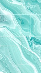 Smooth light blue & white marble patterns tiled together in a vertical, abstract arrangement