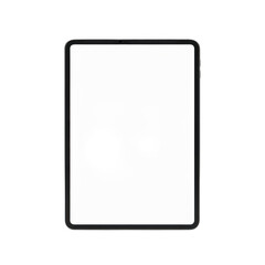 Fototapeta premium Minimalist design of a blank rectangular frame with a thick border. isolated on transparent background