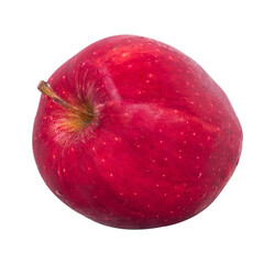 red apple isolated on white background