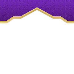 Luxury Islamic Header with Pattern