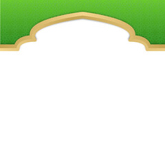 Luxury Islamic Header with Pattern