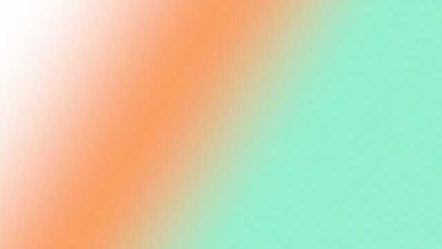 Gradient blend of peach and mint green hues seamlessly transitioning across the frame illustration