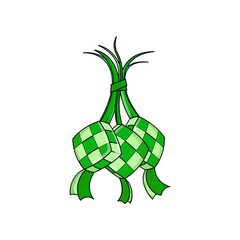 Ketupat illustration