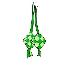 Ketupat illustration