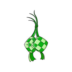 Ketupat illustration