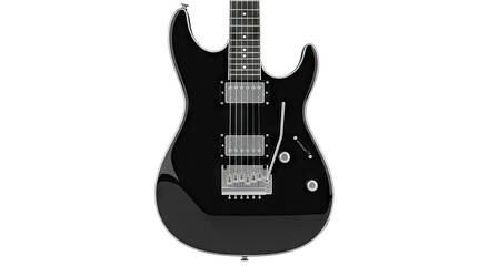Fototapeta premium Black Electric Guitar