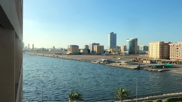 Ras Al Khaimah city downtown