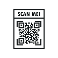 QR Code Illustration