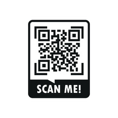 QR Code Illustration