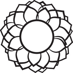 Floral Mandala Circle Bundle