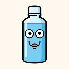 Fototapeta premium Smiling Medicine Bottle