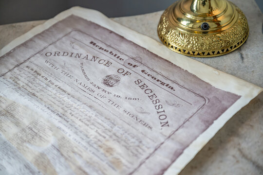 ordinance of secession confederate civil war
