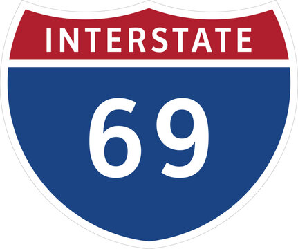I-69, Interstate 69 Highway System Design Sign