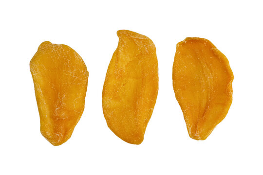 Delicious freshly cut dried mango
