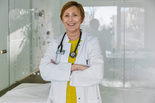 Portrait of confident doctor