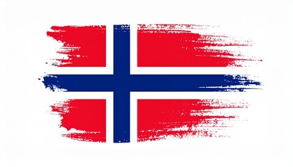  Nordic Cross &ndash; Artistic Norwegian Flag