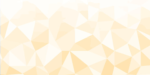Obraz premium Abstract Low Poly Beige Geometric Background With Blue Triangle Outline and Minimalist Design