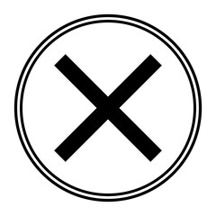 Obraz premium close icon design image