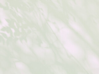 Fototapeta premium Summer background with blurred shadows of tropical leaves on a cement wall.