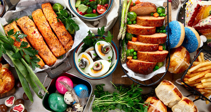 Beautiful Easter table setting.