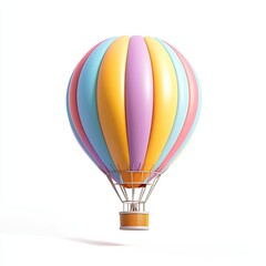 Fototapeta premium Colorful hot air balloon