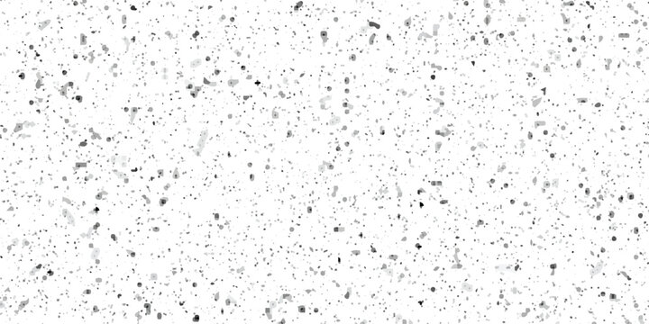 Black and white interior cement concrete terrazzo rock surface design. Overlay abstract quartz rock smooth wall concrete polished terrazzo mosaic endless flooring grunge pavement ceramic texture.