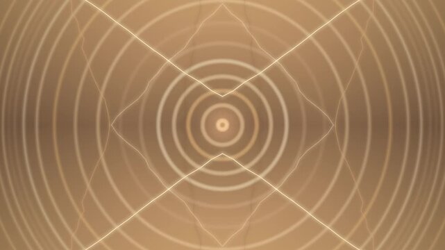 Concentric Circles Abstract Background Animation.