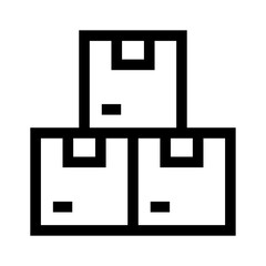 Obraz premium Stacked Stock Icon