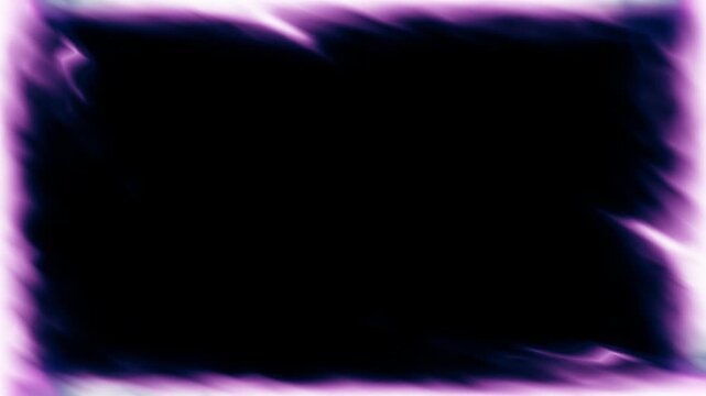 Abstract Purple Frame Background Loop for Content Overlay
