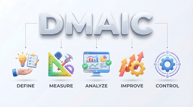 DMAIC business process improvement methodology