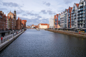 Motława River Waterfront and Granary Island in Gdańsk, Poland © Andrea Tabaro