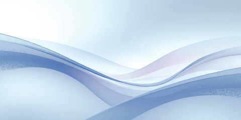 Abstract blue wave background featuring a digital motion design with flowing light lines and curved vector art textures for a modern business wallpaper backdrop