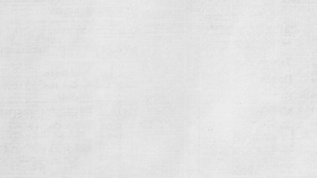 Abstract white newspaper texture background with vintage grunge paper animation for video overlay.