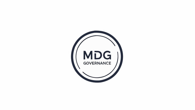 MDG Governance Logo Design.