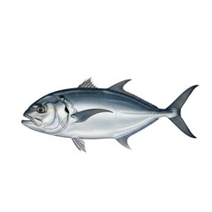 Obraz premium Bluefin Tuna Fish Illustration Isolated 4.