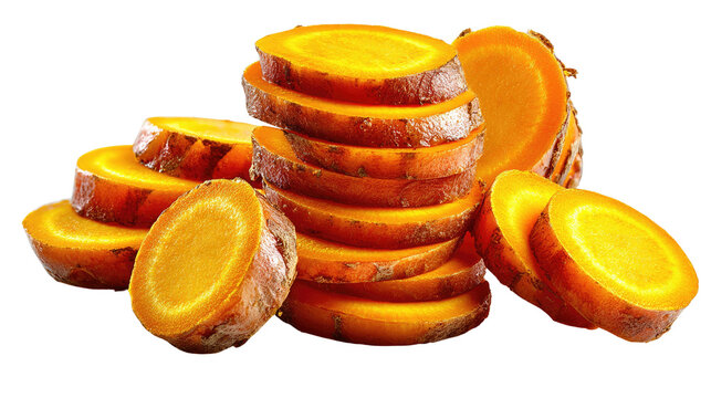 Golden Beet Slices: Close-up of sliced golden beets, a vibrant showcase of fresh produce, offering a glimpse into the natural flavors and culinary possibilities.