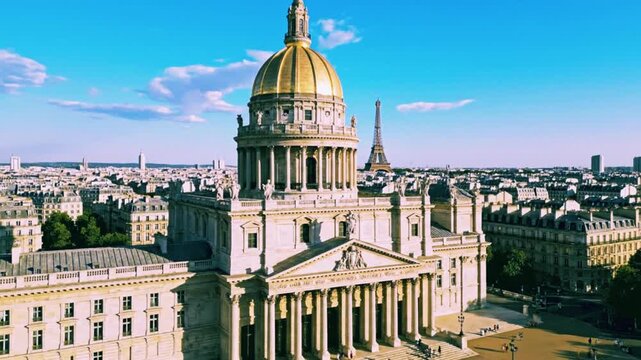 The Majestic Golden Dome of Paris.