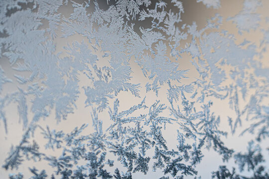 Frost patterns in Tampere, Finland